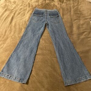 Stylish Blue Flare Women's Jeans